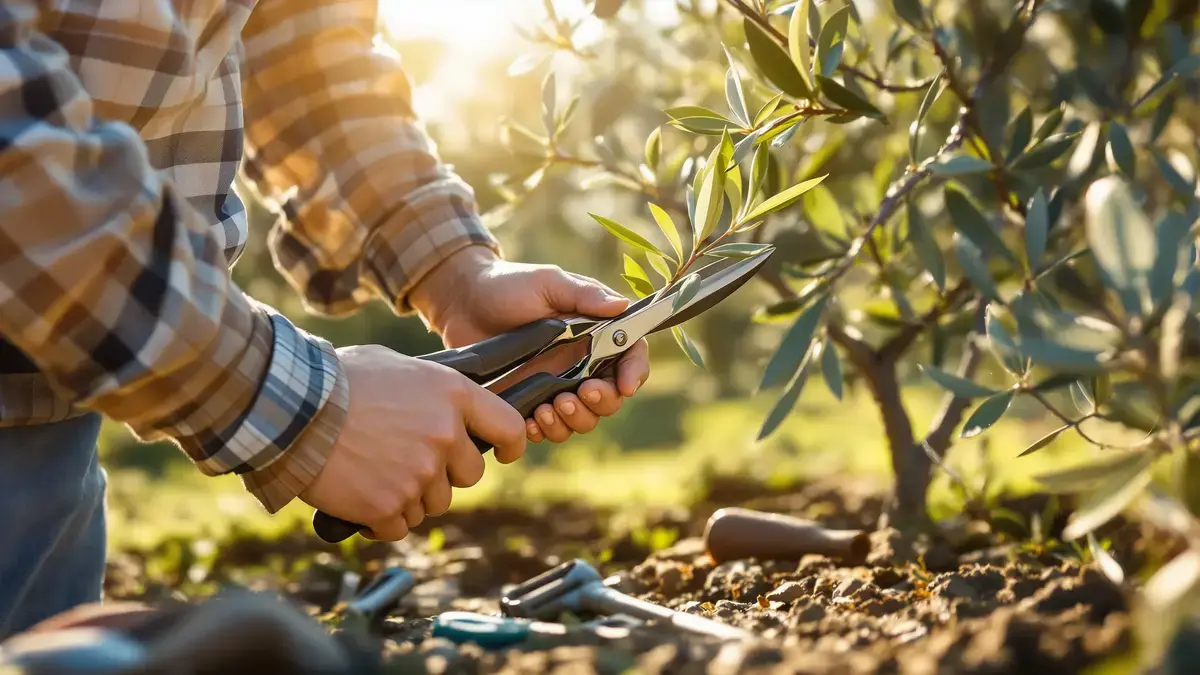 Il momento e il metodo ideali per potare un ulivo con semplicità