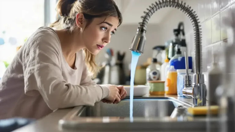 Tracce blu nell’acqua del rubinetto rivelano un pericolo sottovalutato per la tua salute