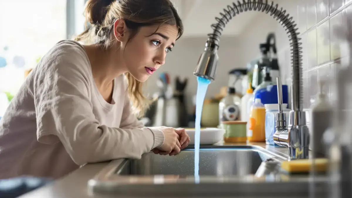 Tracce blu nell’acqua del rubinetto rivelano un pericolo sottovalutato per la tua salute